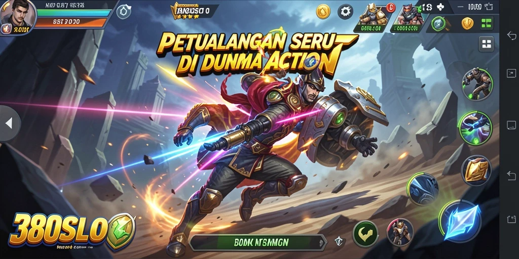 Gameplay 380SLOT yang mendebarkan dan penuh aksi.