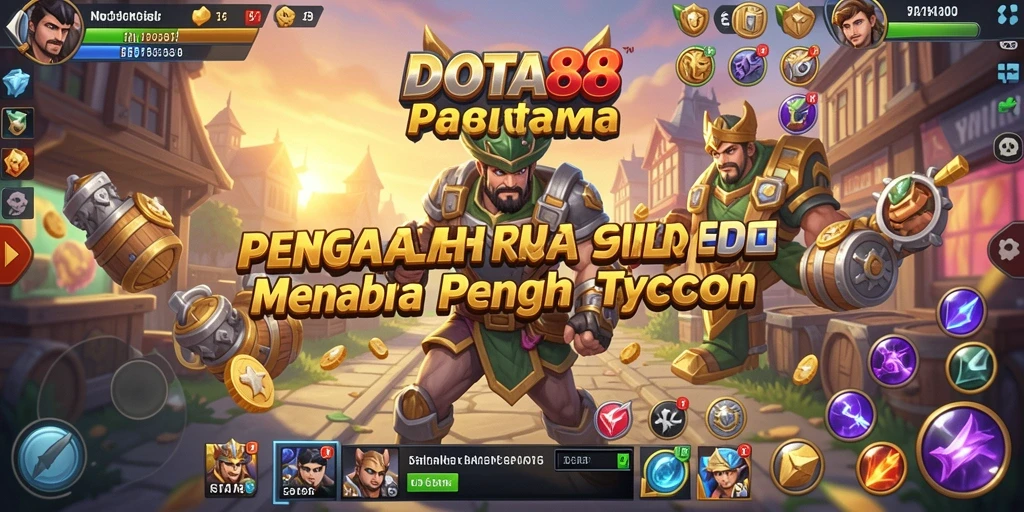 Gameplay DOTA88 yang seru dan menantang di dunia Tycoon.