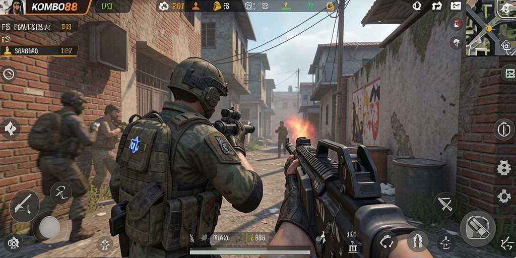 Tampilan gameplay seru di KOMBO88 yang menarik.