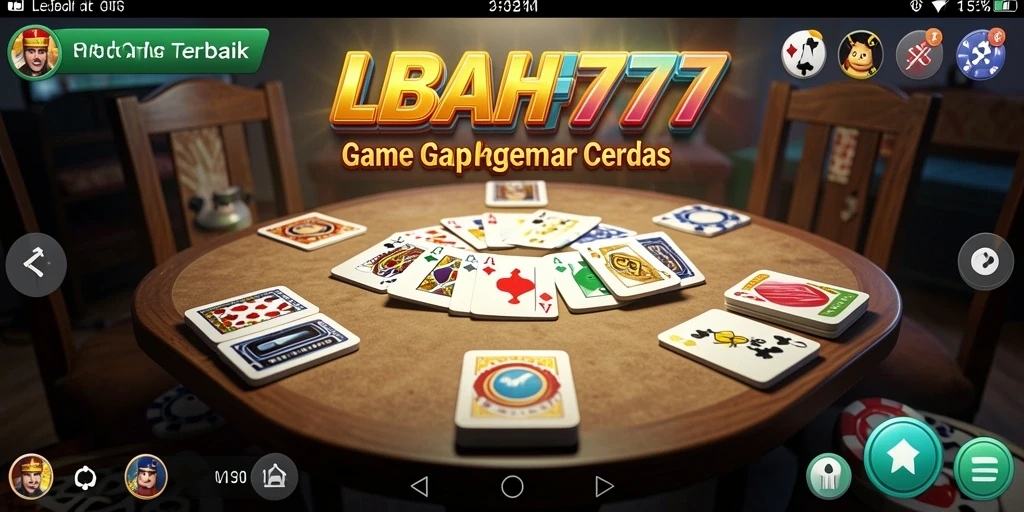 Tampilan gameplay Gaple yang menarik dan interaktif di LEBAH777.
