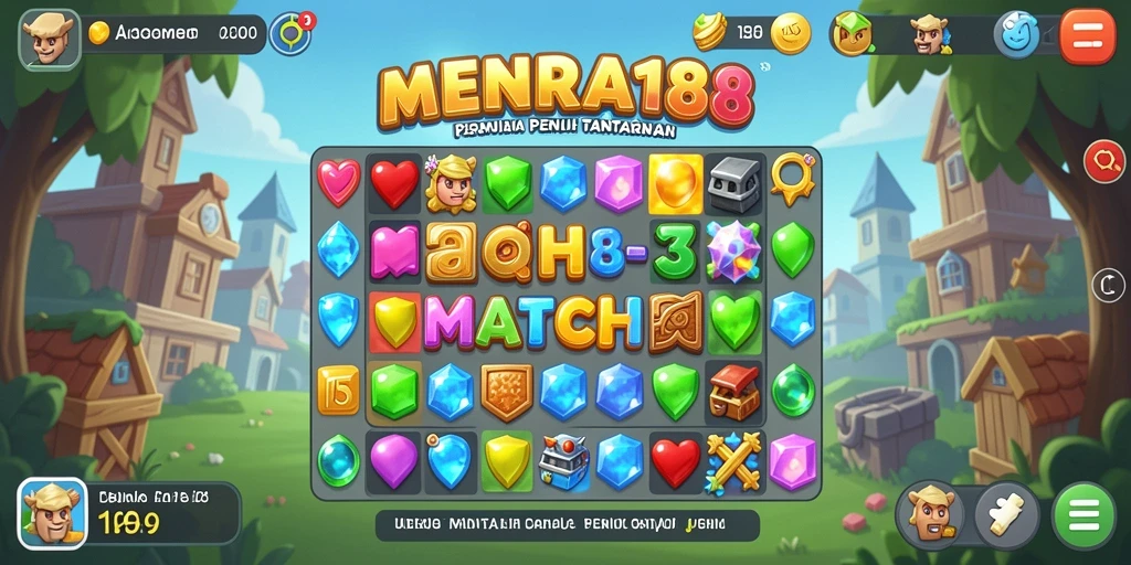 Gameplay menarik MENARA188 dengan berbagai kombinasi permata.