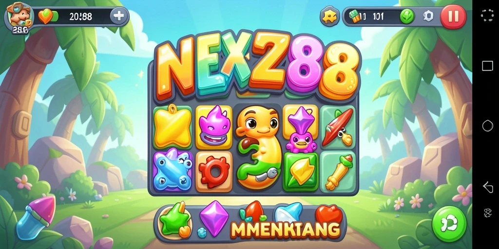 Gameplay NEX288 yang menyenangkan dan penuh warna.