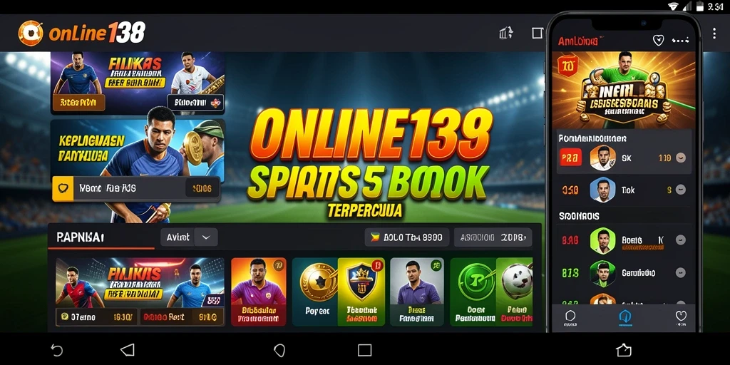 Tampilan gameplay Sportsbook yang menarik dan interaktif.