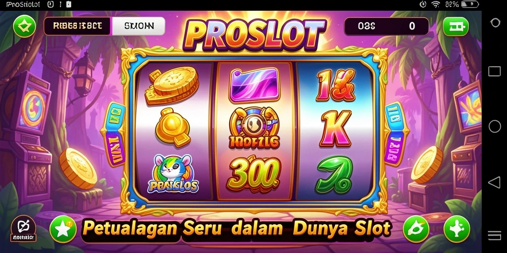 Tangkapan layar PROSLOT menunjukkan eksplorasi dunia petualangan yang seru dan grafis menawan.