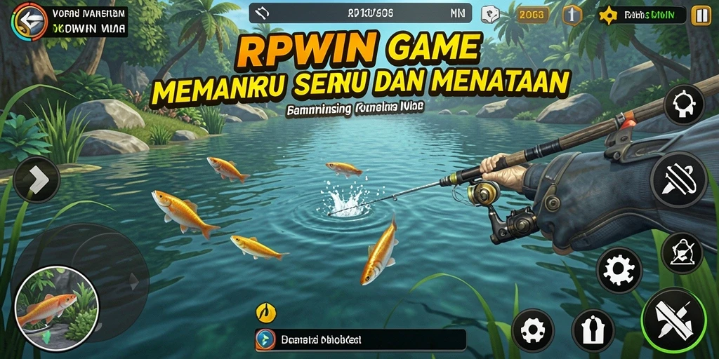 Tampilan gameplay RPWIN yang menyenangkan dan memikat.