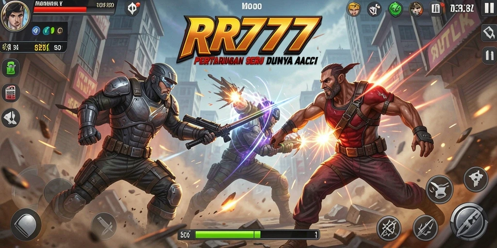 Gameplay seru RR777 dengan aksi cepat dan karakter menarik.