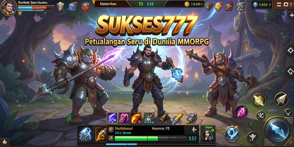 Tampilan menarik dari gameplay SUKSES777 yang mendebarkan.