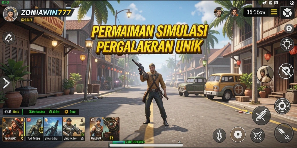 Tangkapan layar menampilkan gameplay Simulation yang imersif.